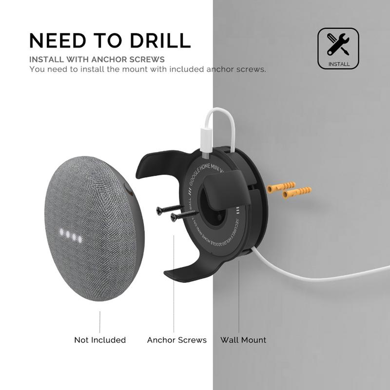 Stopcontact Wandhouder Voor Go - Google Speaker Nest Mini recensie en prijs